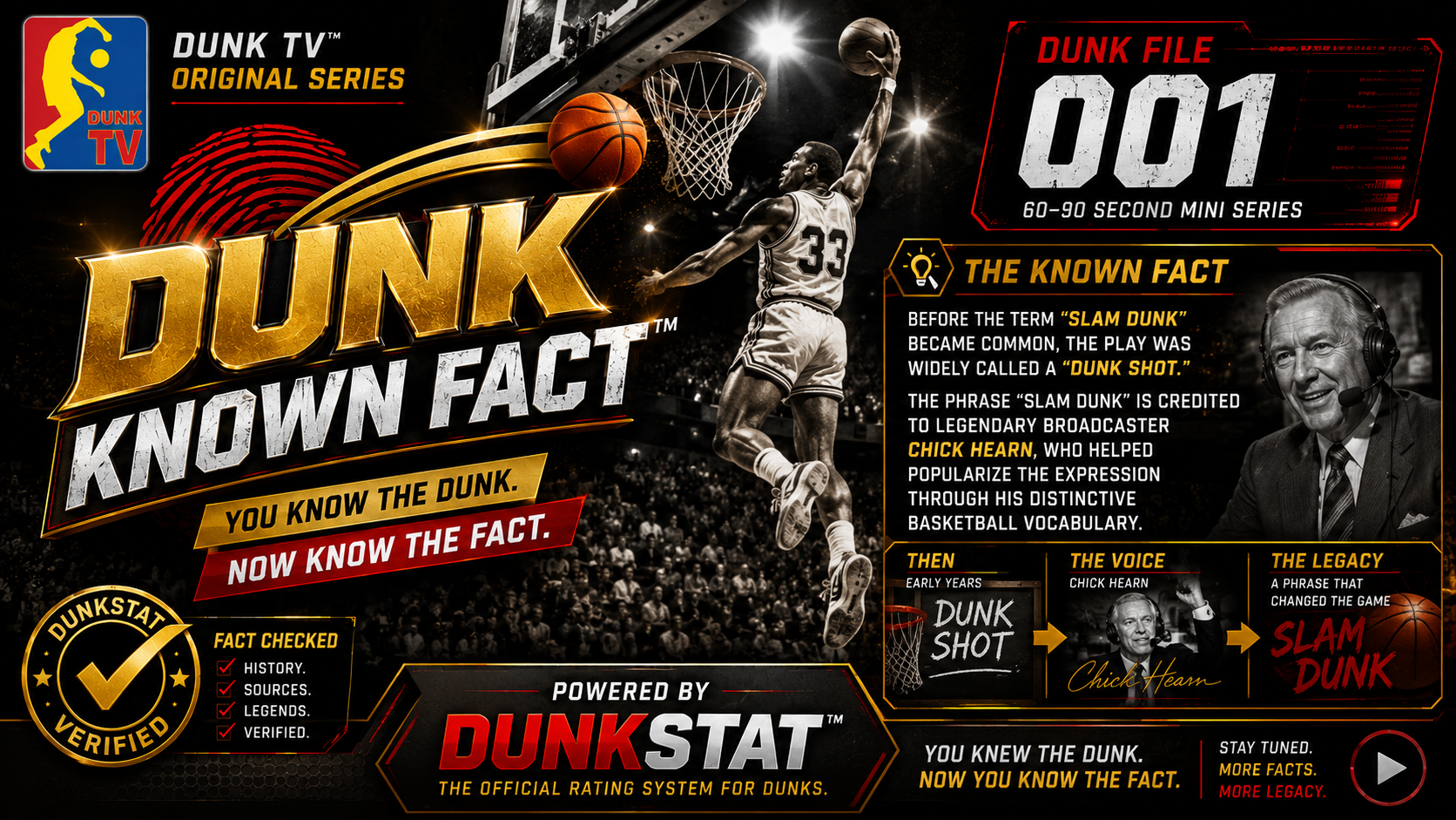 Dunk Known Fact — DunkTV Original Series